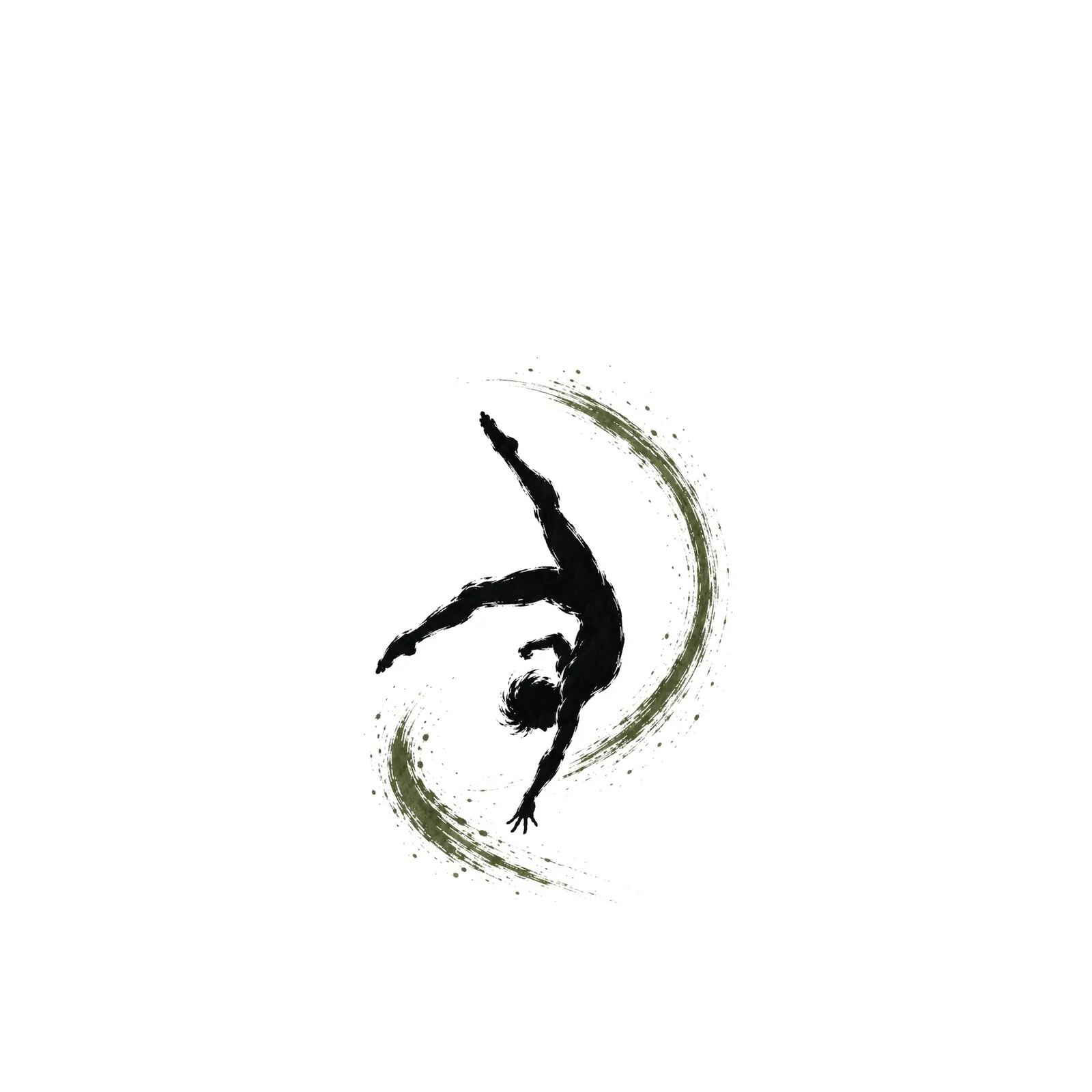 Green Moss from Black & Light
